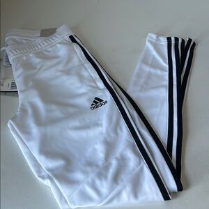 Adidas White Track Pants